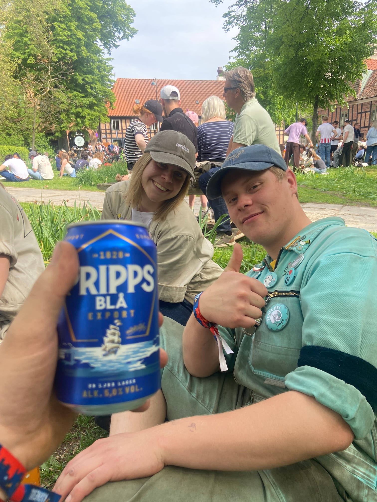 Dricker pripps i Lund med Q å CCC
